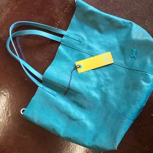 GABS Italian leather purse tote bucket bag